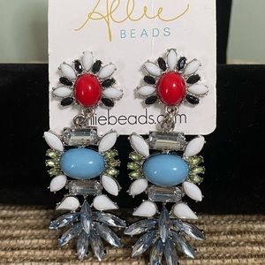 Allie beads dangle earrings